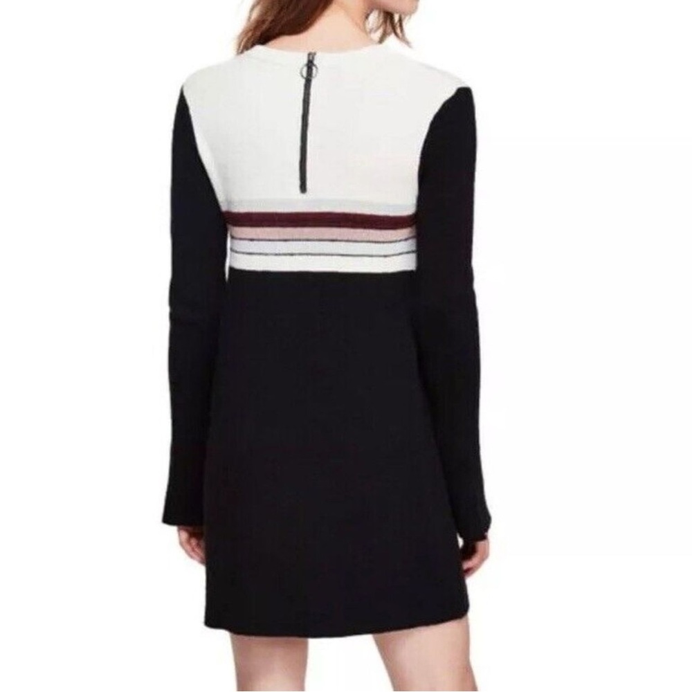 Free People Womens Colorblock Sweater Dress Black Size S. - Picture 3 of 8